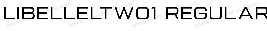 LibelleLTW01 Regular字体转换